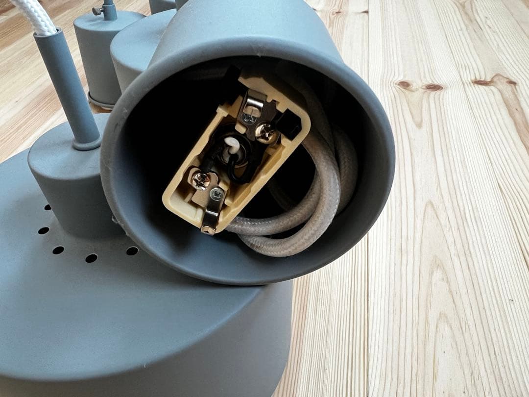 PiENi ペンダントライト3灯セット (ダクトレール•LED電球付き)