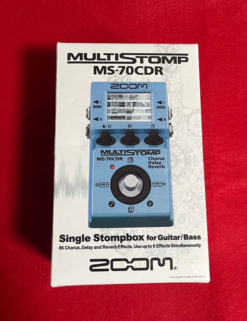 zoom MS70CDR マルチストンプ