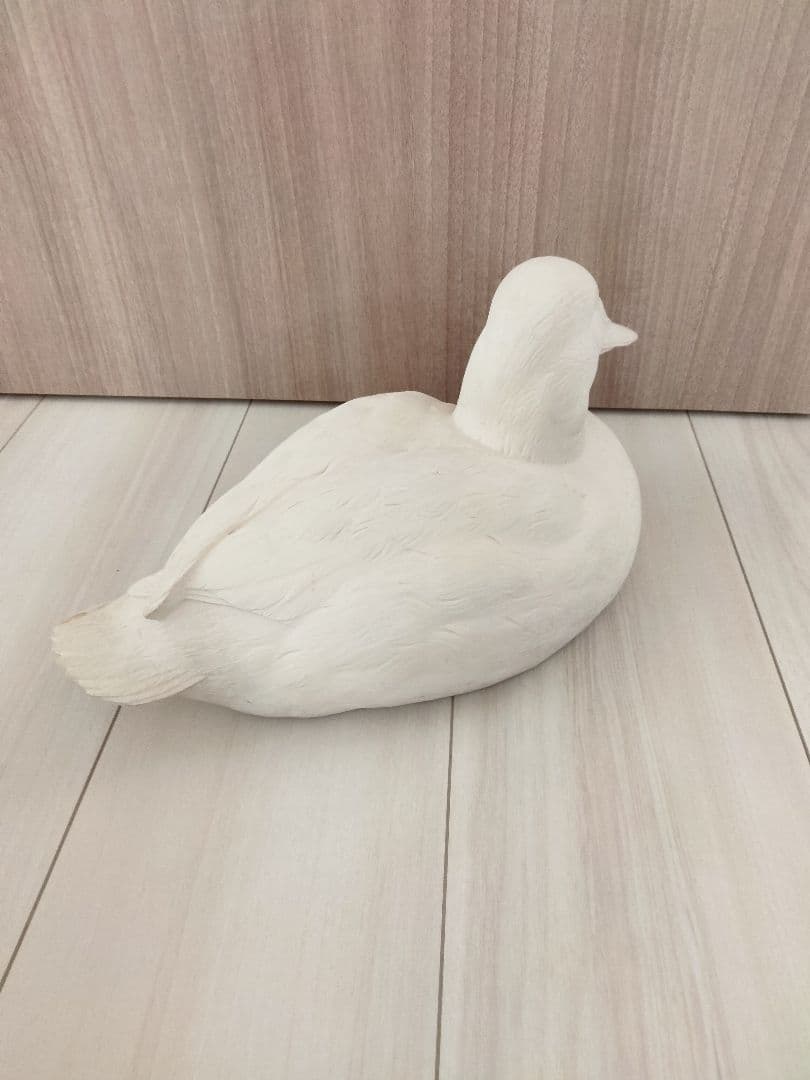 オオホシハジロのスタディバード　バードカービング