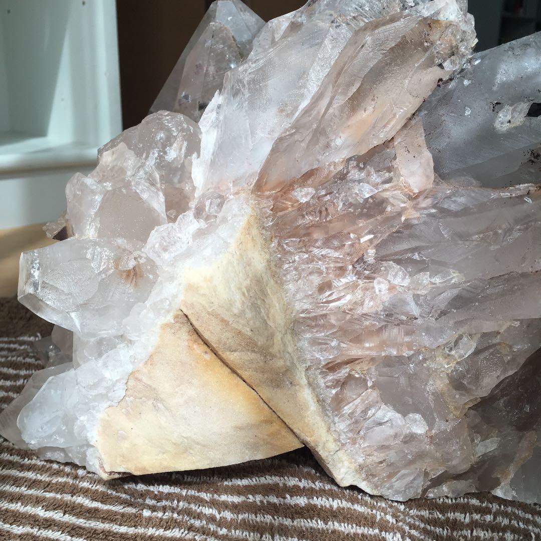 超巨大 水晶クラスター 取りに来てくださる方限定