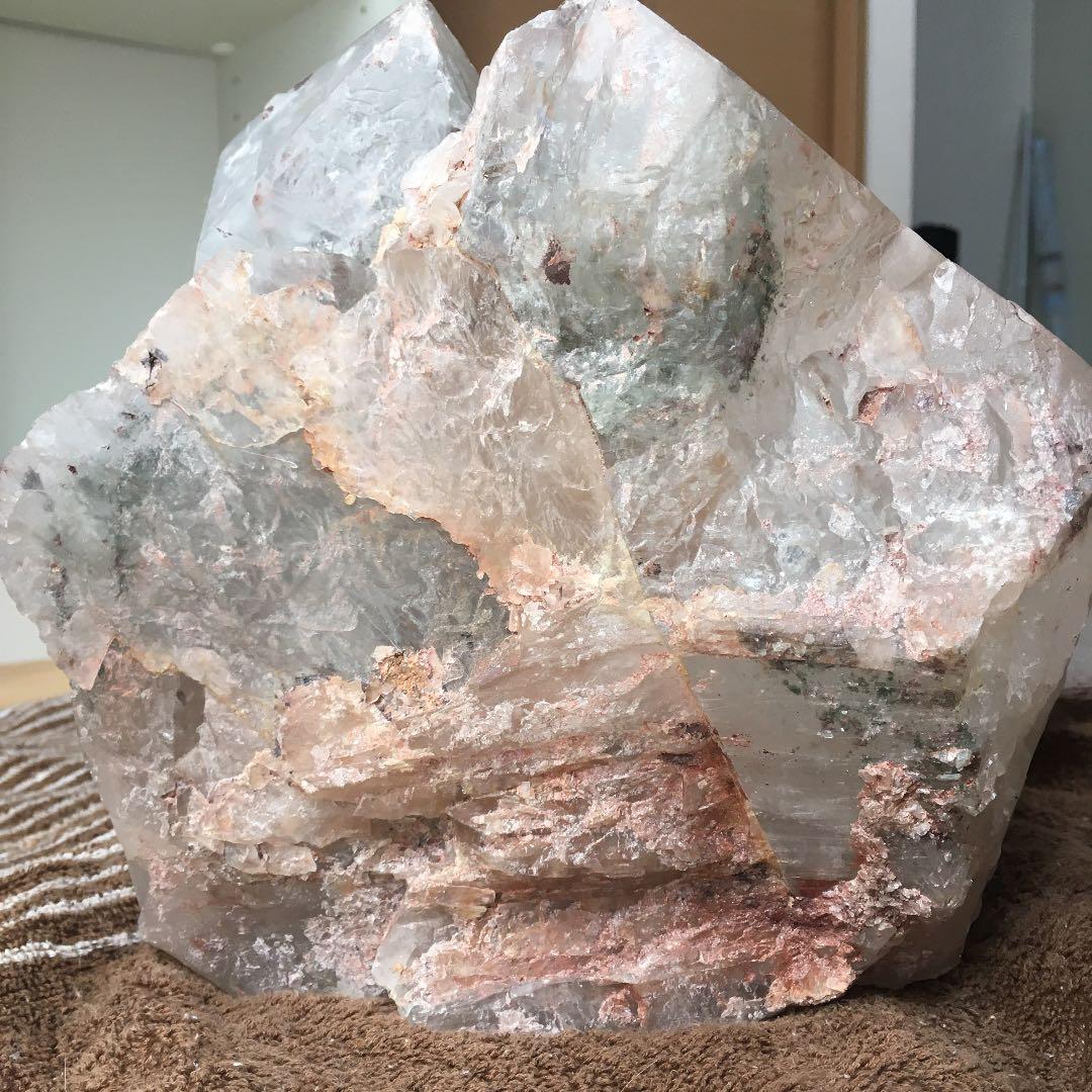 超巨大 水晶クラスター 取りに来てくださる方限定