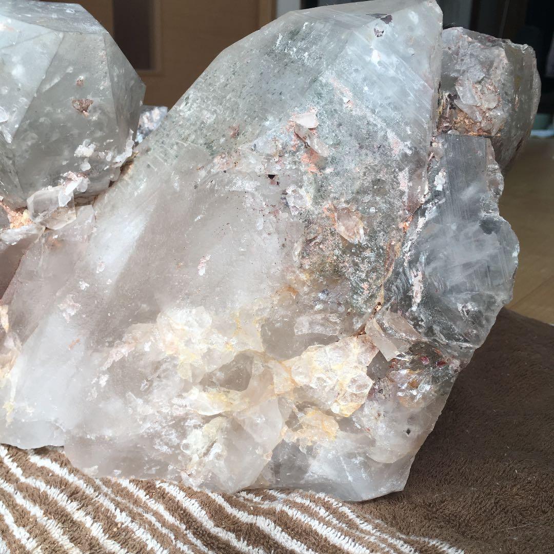 超巨大 水晶クラスター 取りに来てくださる方限定