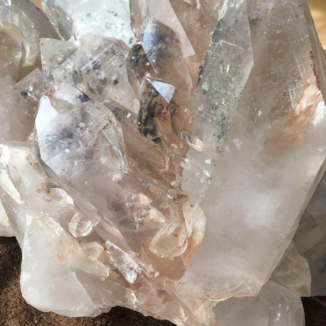 超巨大 水晶クラスター 取りに来てくださる方限定