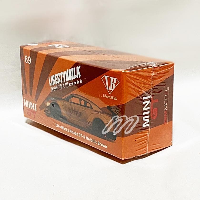 ⭐️MINI GT LB☆Works GT-R Metallic Brown⭐️ - メルカリ