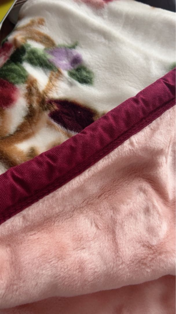 POMELY ポメリー 二枚合わせ 極暖シングル毛布　140x200cm