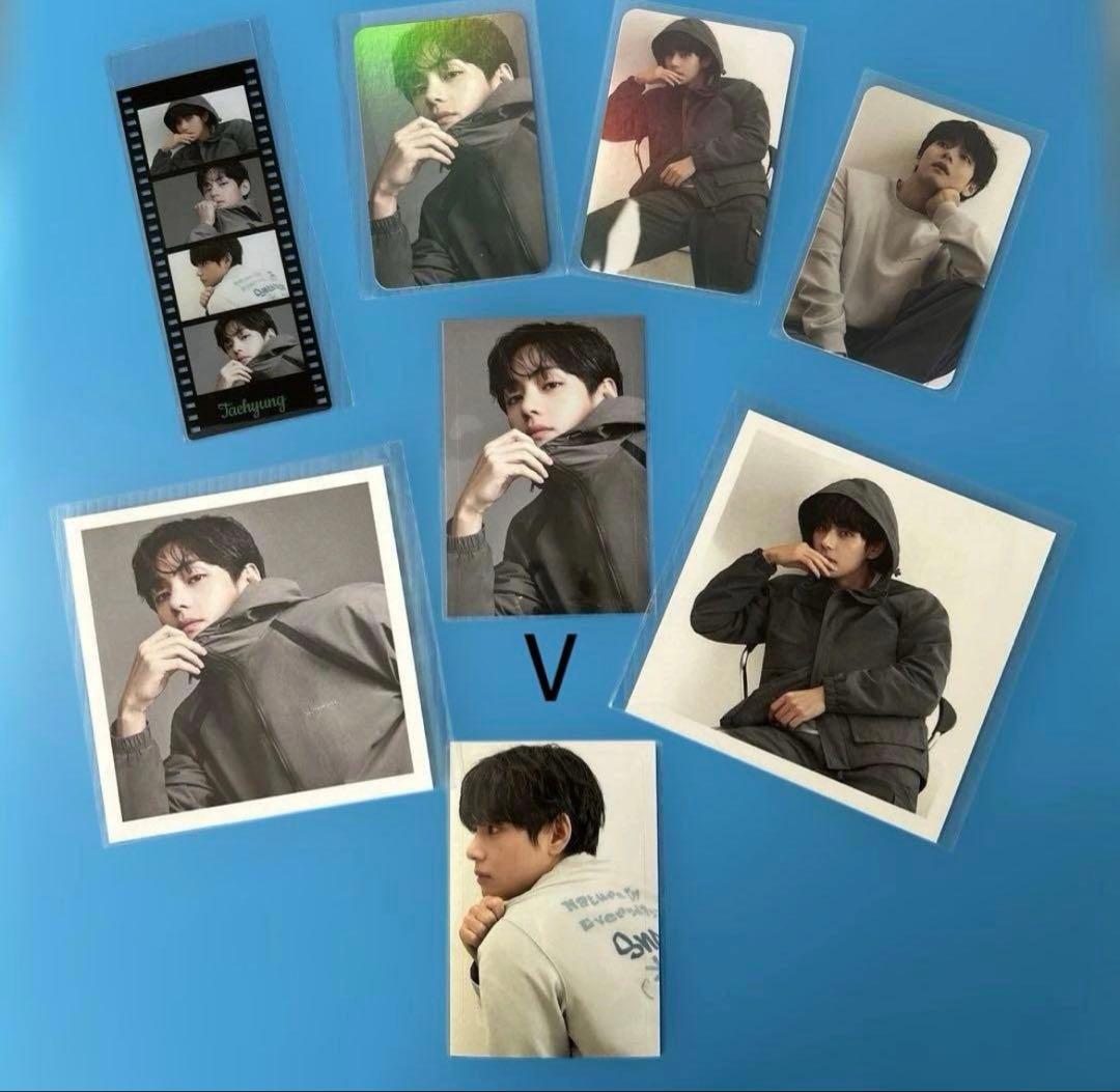 BTS V フィルムブックマーク・ましかくフォト・フォトカード