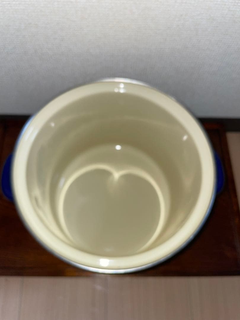 ル・クルーゼ　未使用　ストックポット　寸胴鍋　青