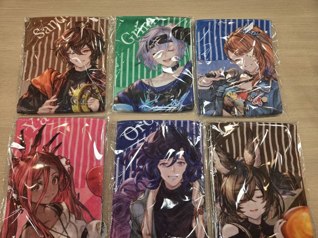 ラウンドワン限定 グランブルーファンタジー マフラータオル 全種