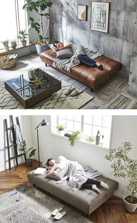 【超オシャレ&超便利】ヴィンテージ ソファベッド
