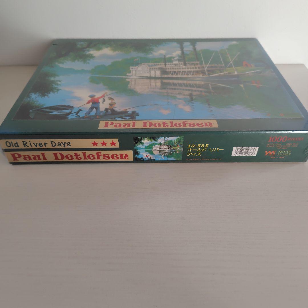 ジグソーパズル　1000ピース　オールド リバー デイズ　ポール・デトレフセン