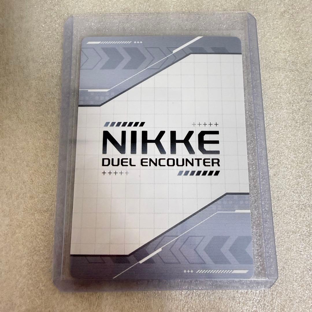 NIKKE DUEL ENCOUNTER 箔押しサインカード 紅蓮