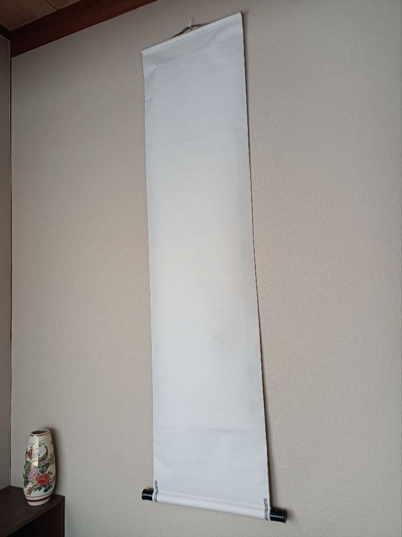 美品 開運 縁起物 五穀豊穣 繁盛 軸 雪 絵 中国 風水 四柱推命 インテリア