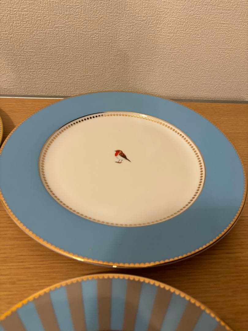 PiP Studio プレート3枚セット 小鳥 バード ピップスタジオ