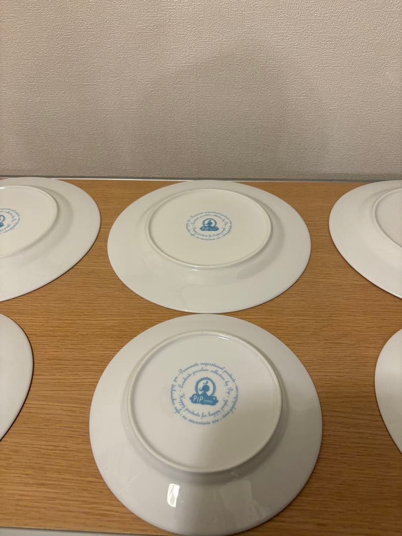 PiP Studio プレート3枚セット 小鳥 バード ピップスタジオ