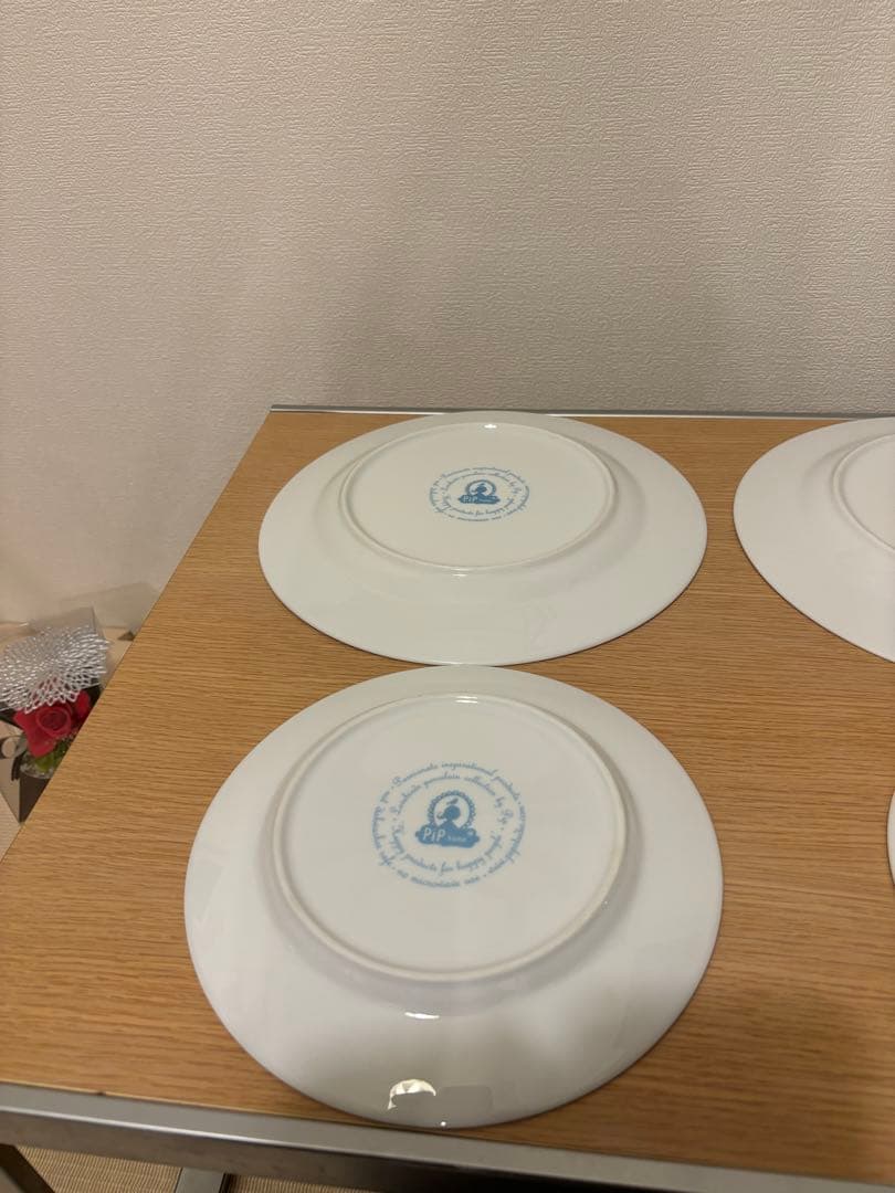 PiP Studio プレート3枚セット 小鳥 バード ピップスタジオ