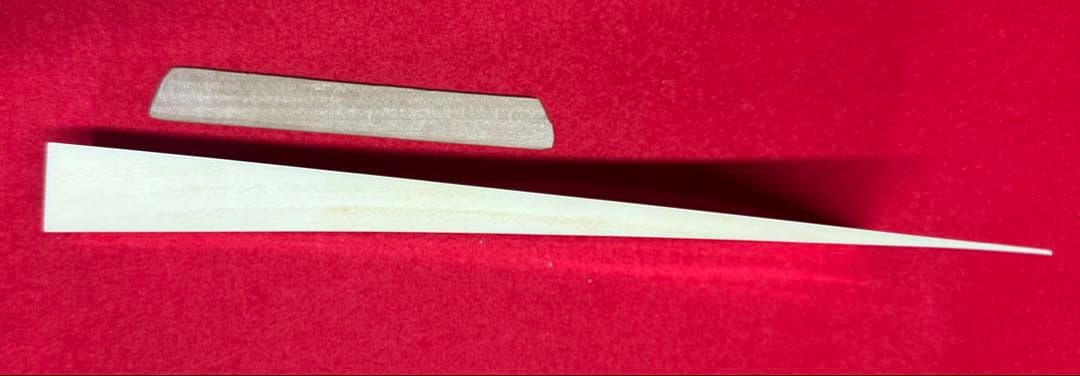 三味線撥43 107.7g 開き9.1 全長20.5 天然素材　美品