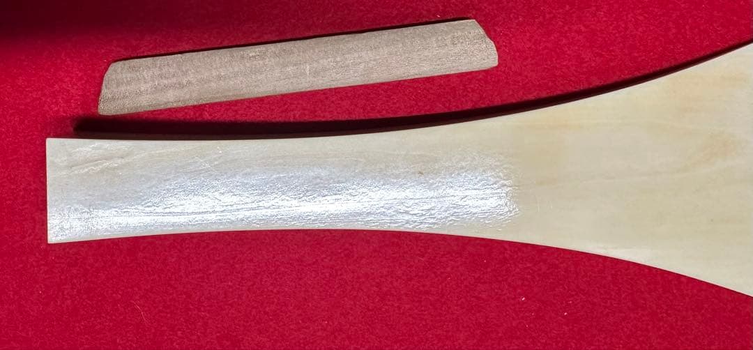 三味線撥43 107.7g 開き9.1 全長20.5 天然素材　美品