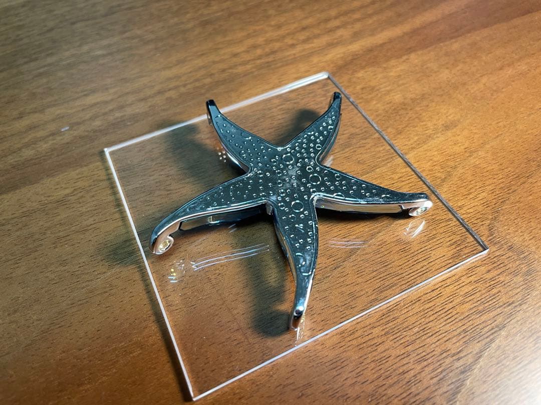 swarovski スワロフスキー 置物 ヒトデ Blue