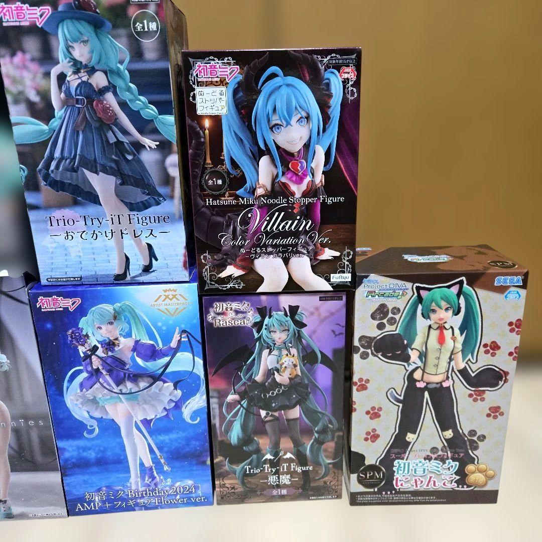 初音ミク プライズ フィギュア 11点 - メルカリ
