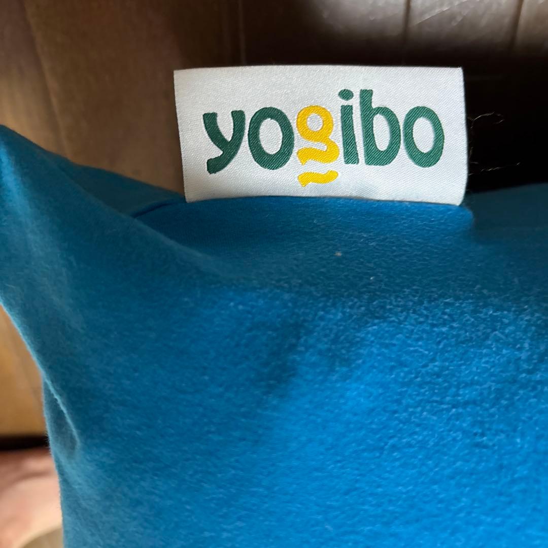 値下げしました！Yogibo マックス 青