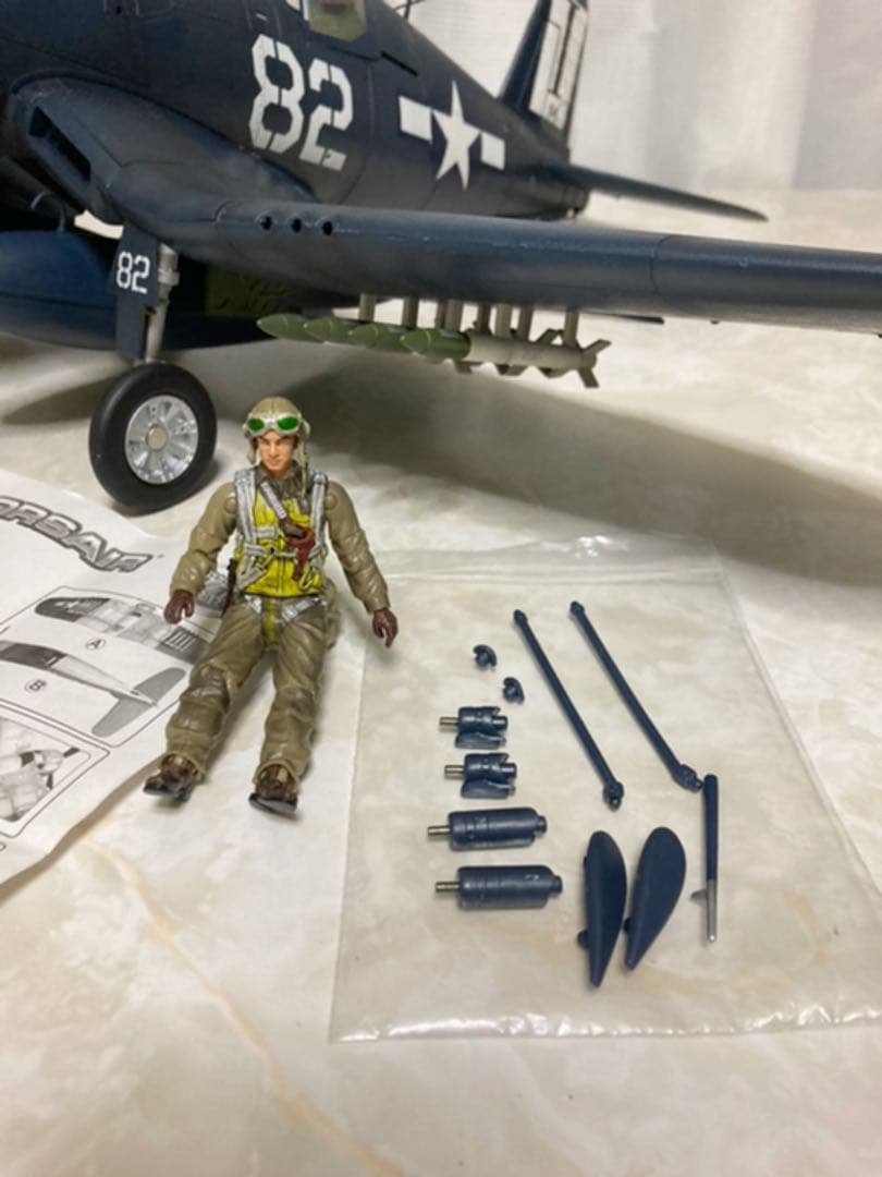 エリートフォース コルセア 1/18 塗装済完成品 全長約57cm レア - メルカリ