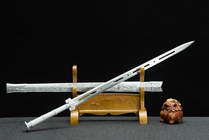 古兵器 武具　刀装具　日本刀　模造刀 居合刀 氷魄-怪物漢剣