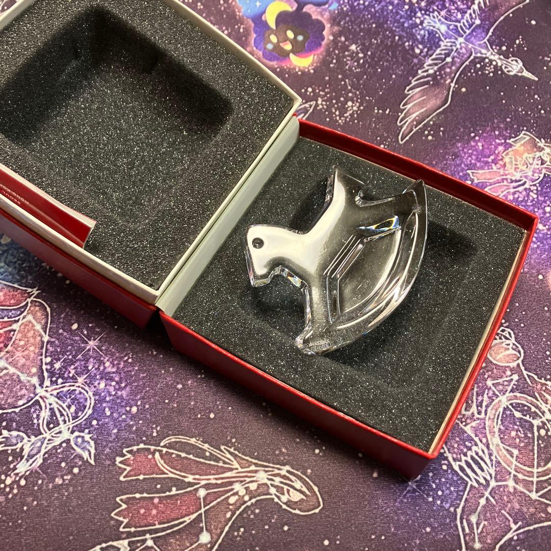 Baccarat バカラ 馬 ロッキングホース クリスタル 置き物