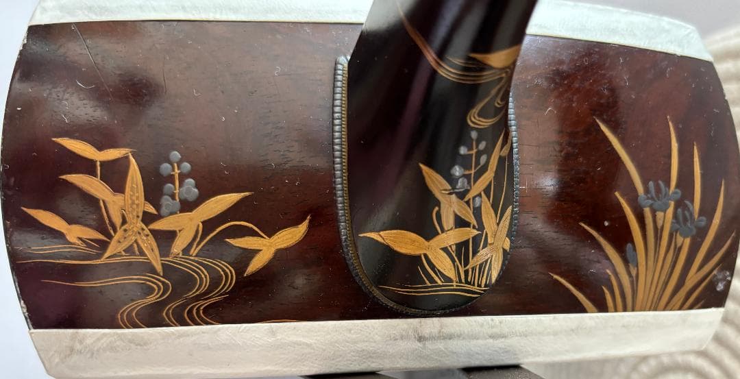 蒔絵細棹三味線