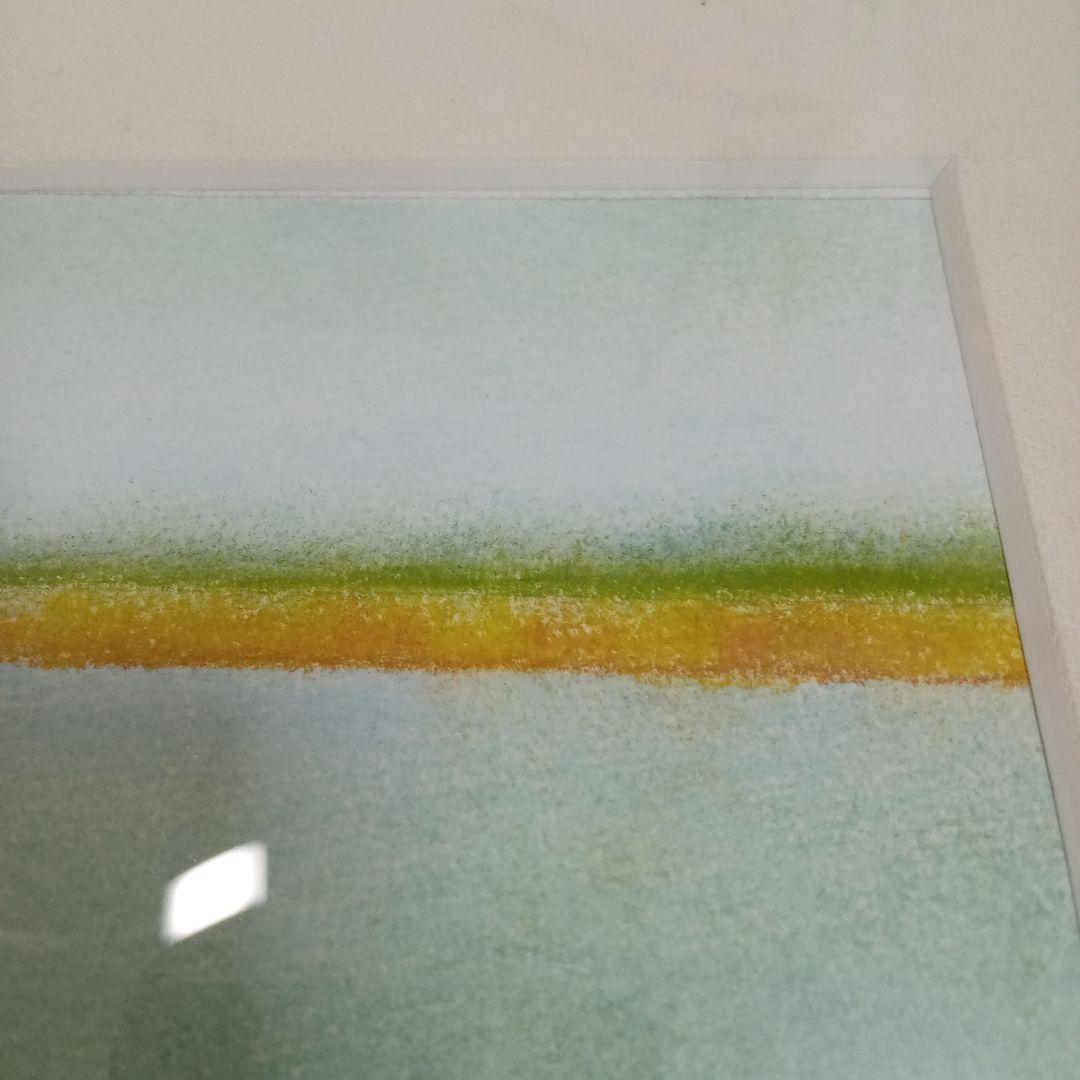 ❣最終価格❢ 絵画　日本画　風景画　魚釣り　額装額縁付き　増田力三