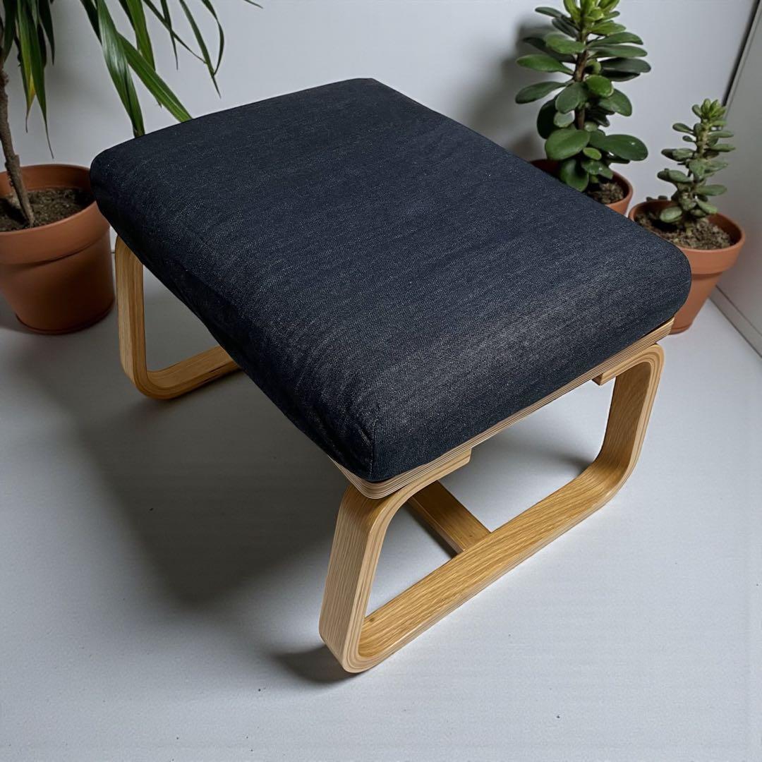 【美品】リビングでもダイニングでもつかえるベンチ２ オットマン　無印良品