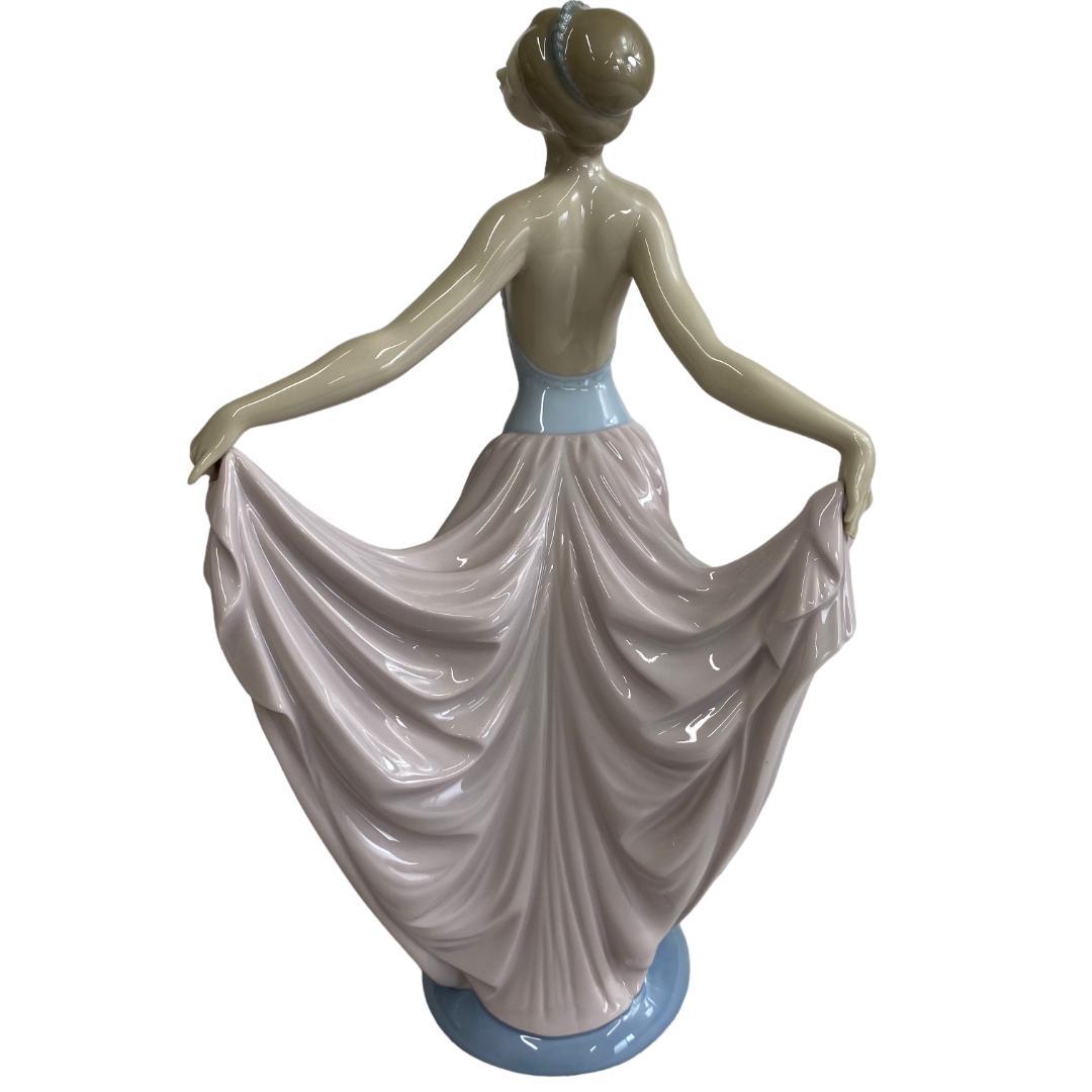 yj38 LLADRO リヤドロ 踊り 少女 陶器 置物