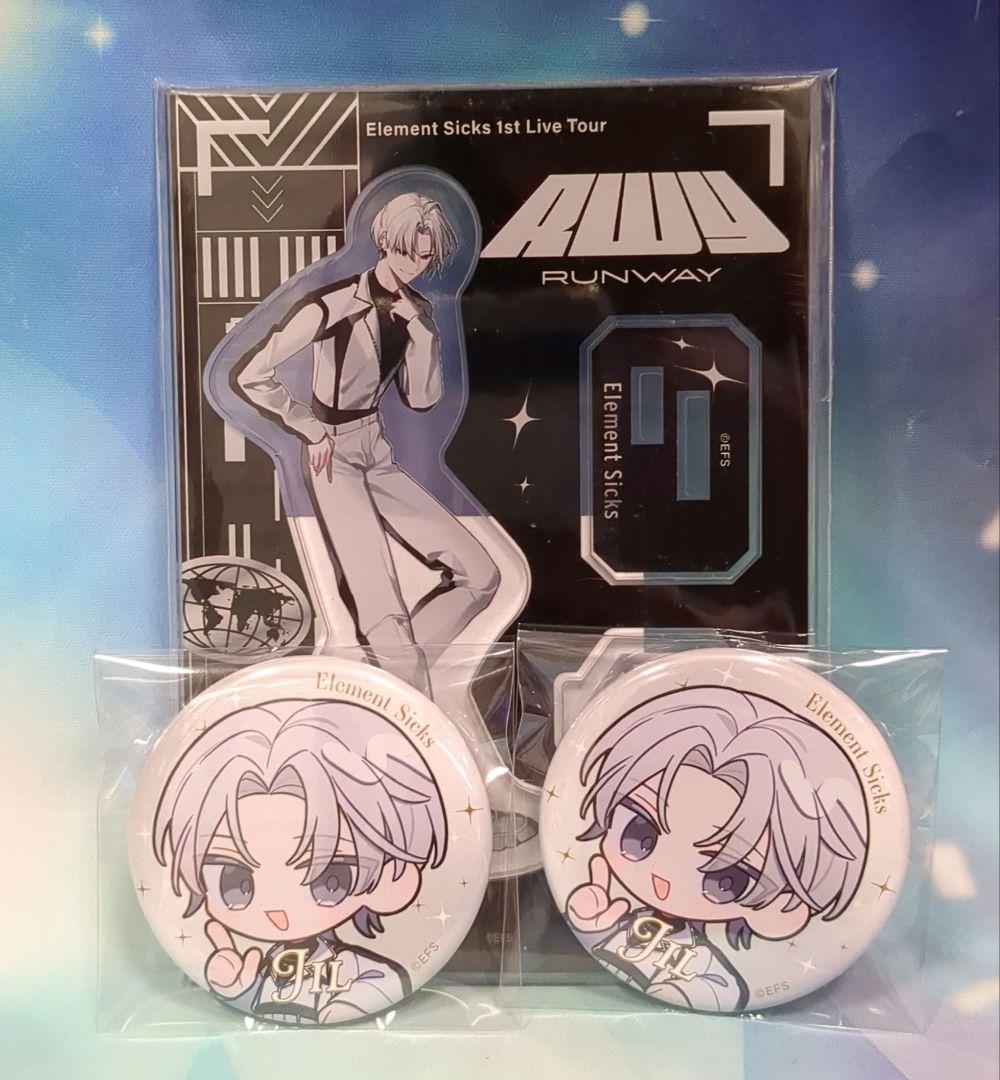 Element Sicks JIL アクリルスタンド 缶バッジ RWY - メルカリ