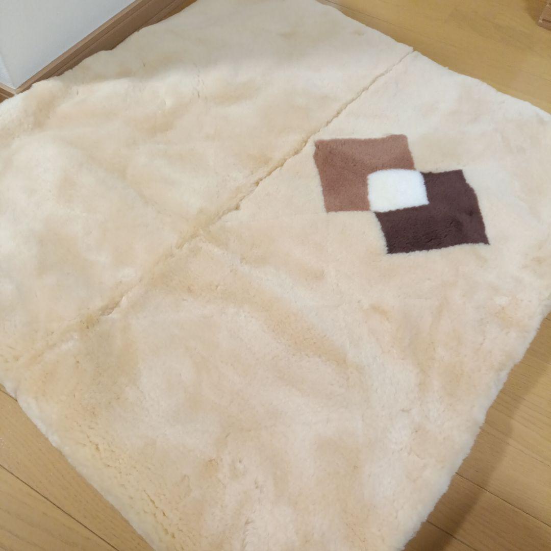日本製 未使用 ムートンシーツ 奥田ムートン シングルサイズ 手入れ