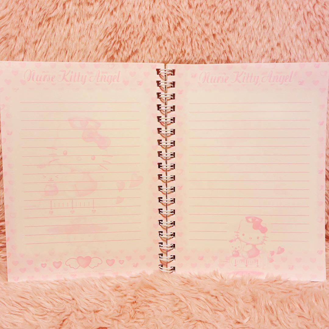 希少レア ハローキティ リングノート メディカル ナース ウサギ 2001年