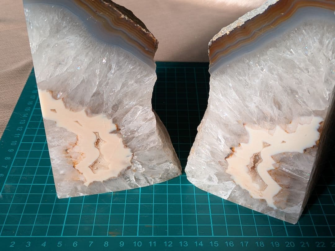 メノウ ブックスタンド 4.3kg 本立て #瑪瑙