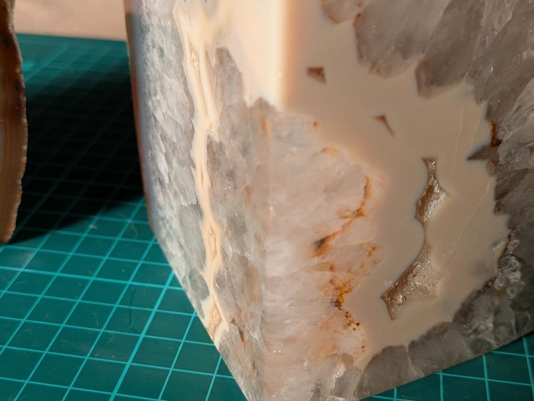 メノウ ブックスタンド 4.3kg 本立て #瑪瑙