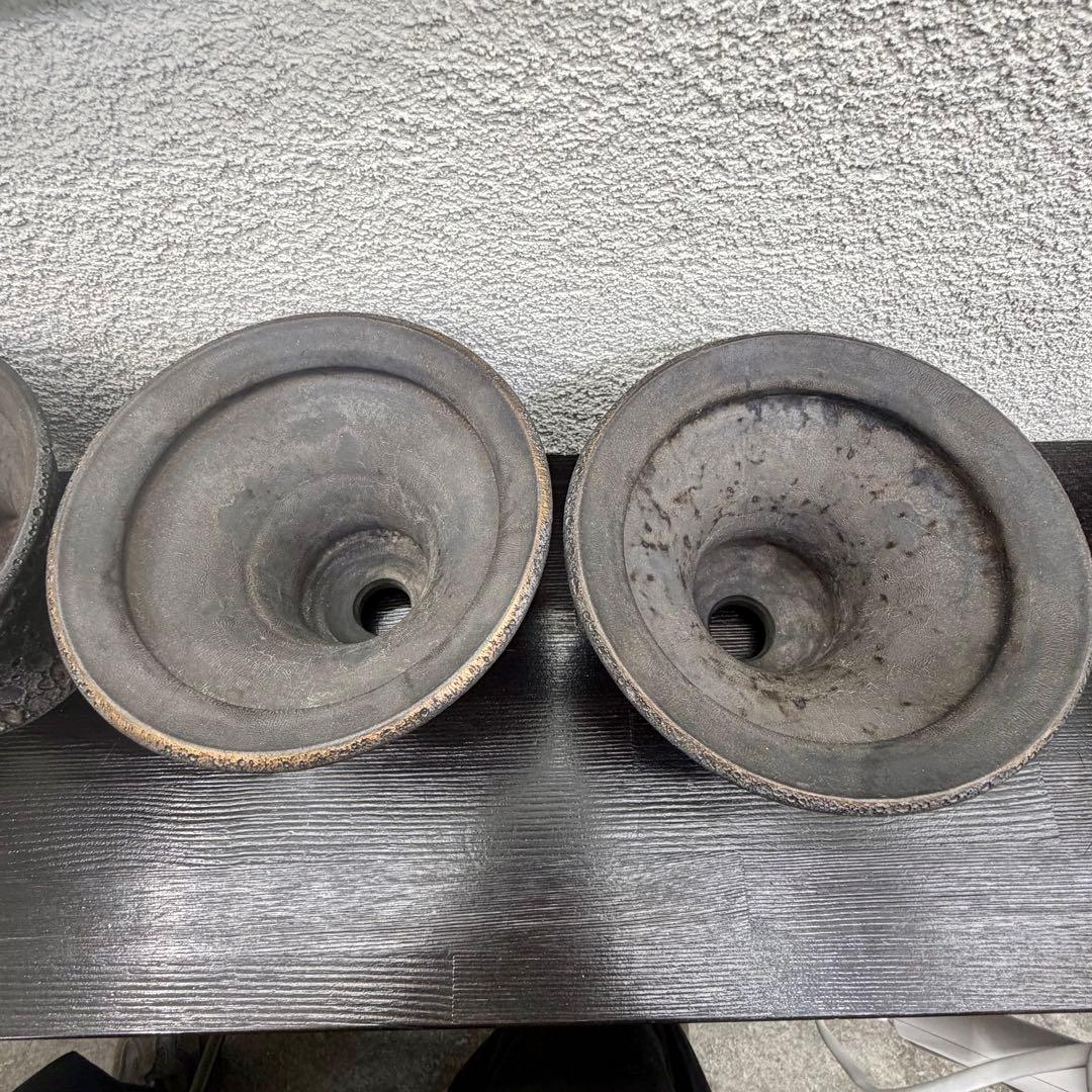 カタチ製作所Mederupot ドリッパー M クレーターブラック　4つセット