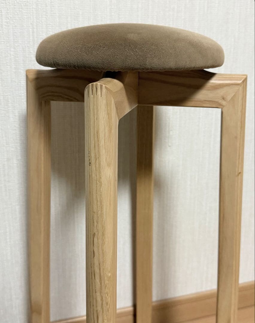 匠工芸 アッシュコンセプト スツール マッシュルームスツール M ブラウン