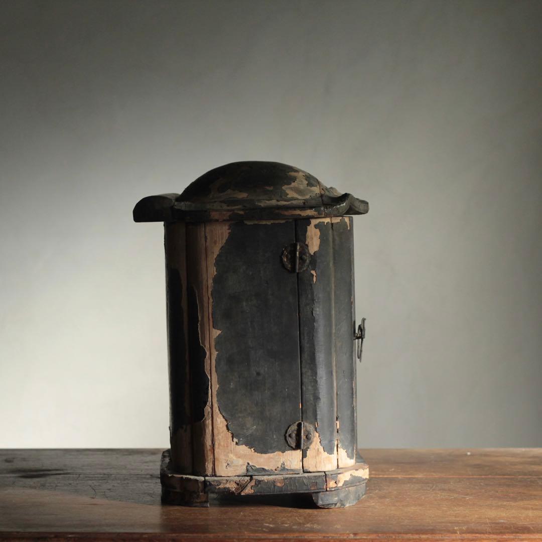 古い 厨子 天正16年 1588年 穴山梅雪祀 古美術 古道具 アンティーク