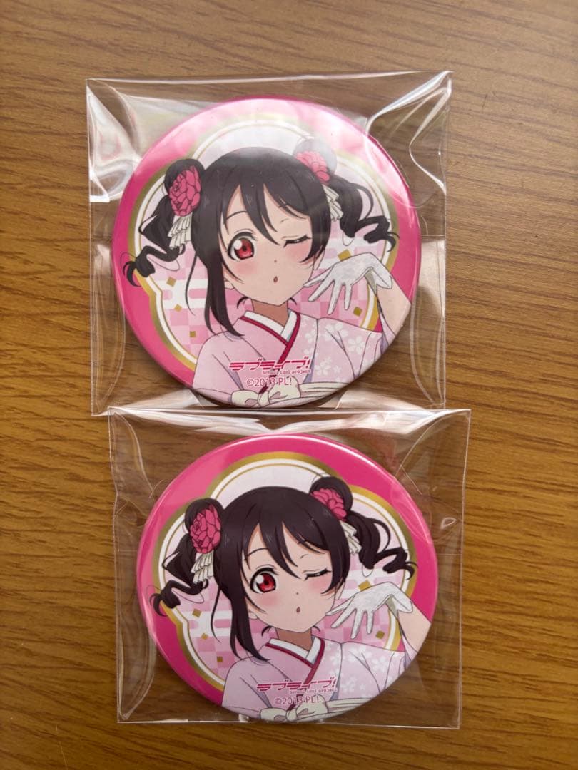 ラブライブ！μ's 矢澤にこ 缶バッジ オケコン - メルカリ