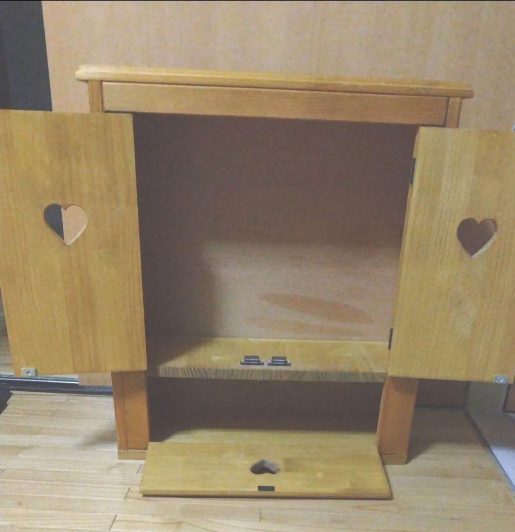 カントリーハート　アメリカンカントリー　木製キャビネット　カントリーハート家具