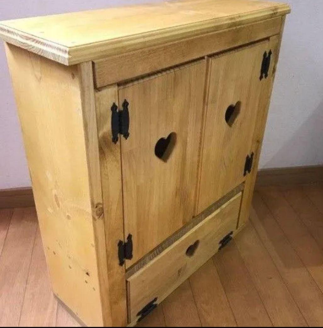 カントリーハート　アメリカンカントリー　木製キャビネット　カントリーハート家具
