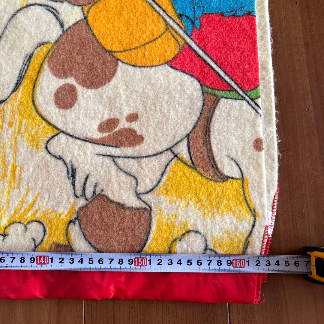 ディズニー ミッキーマウス 毛布 アメリカ ヴィンテージ USA製 80’s