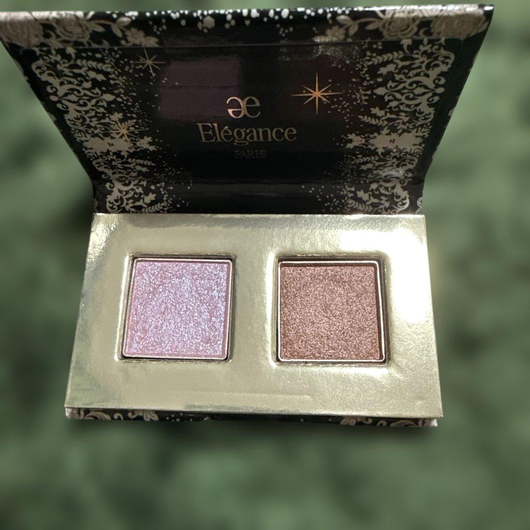 エレガンス　ラプードルリクスィーズ8レフィル&アイシャドウセット＆パフ付き