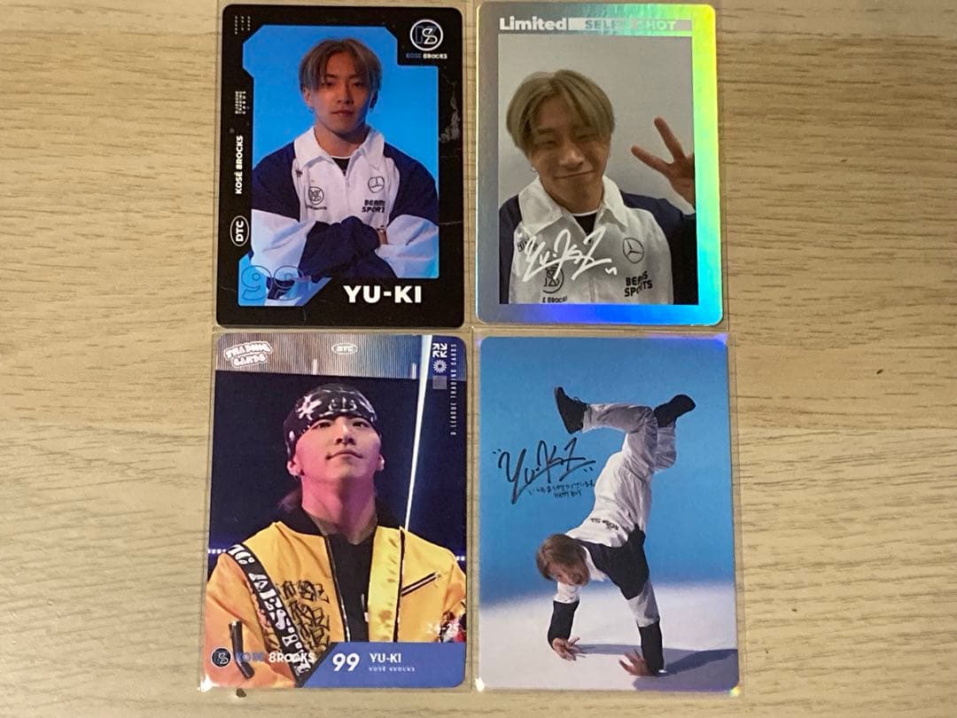 dリーグ kose8rocks Shigekix トレカ音声付きチェキ