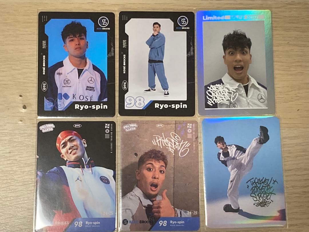 dリーグ kose8rocks Shigekix トレカ音声付きチェキ