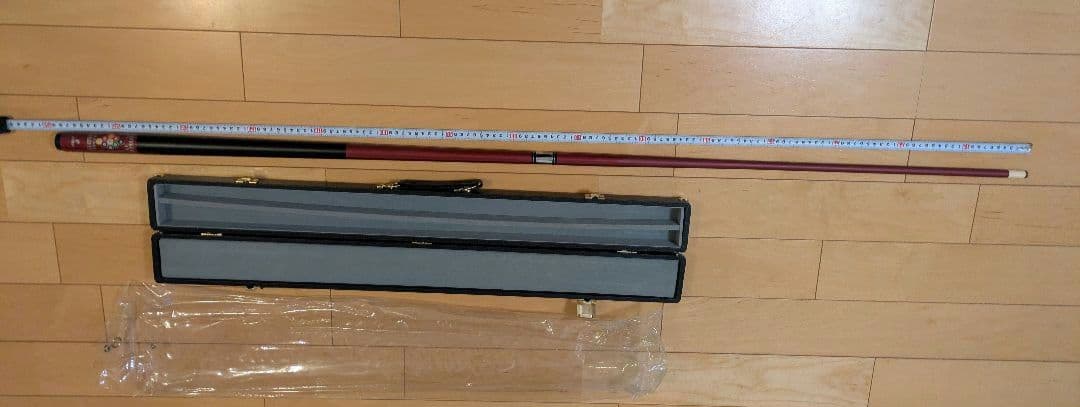新品　pottak ビリヤード　キュー　148cm　ハードケース付き