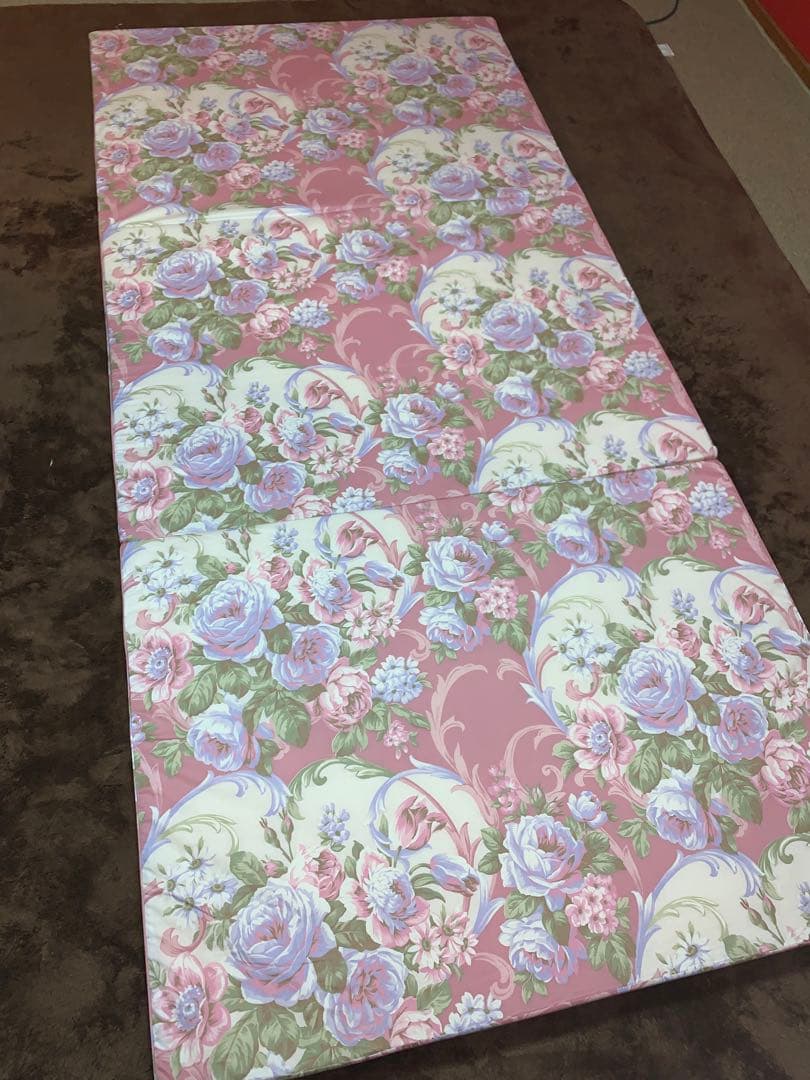 西川綿100%生地使用！シングル硬質三つ折りマットレスで体圧を軽減！固くて軽い！