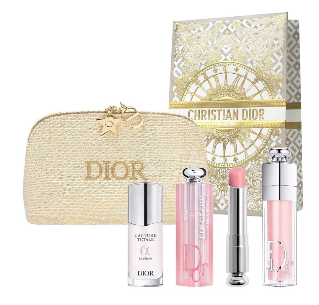 Dior クリスマスコフレ2025 ポーチ 美容液 - メルカリ