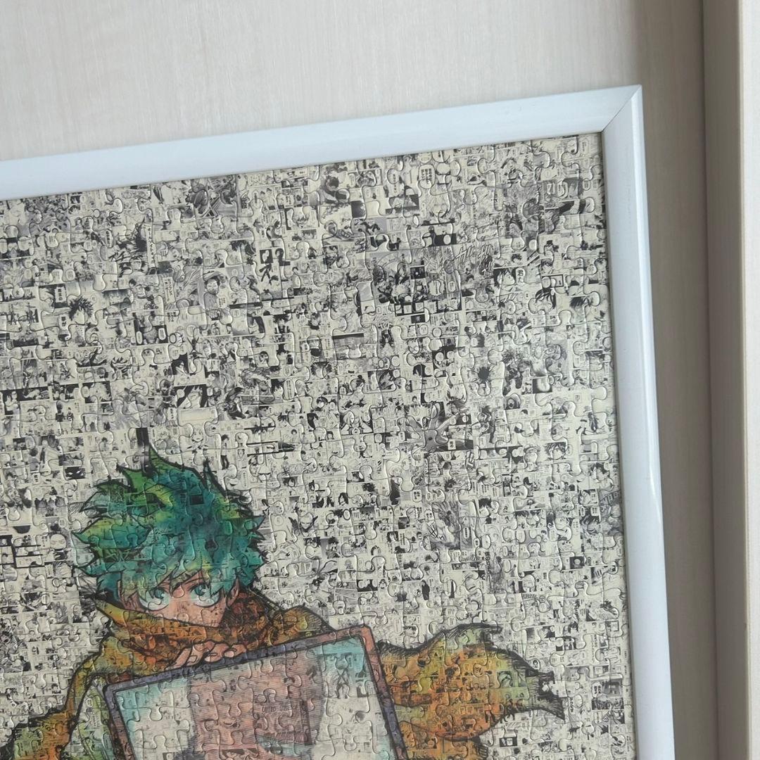 完成品 僕のヒーローアカデミア ヒロアカ展 モザイクアートパズル 1000